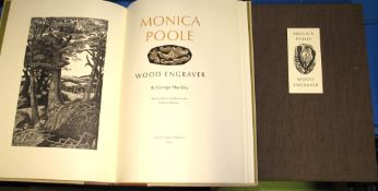 MONICA POOLE, Wood Engraver, folio, illus. No. 28 of 50 special copies with extra material,