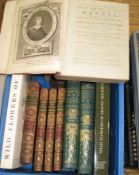 [GARDENING etc.] SIBLY (F.) Culpeper's English Physician, 2 vols. in 1, 4to, plates, half calf (back