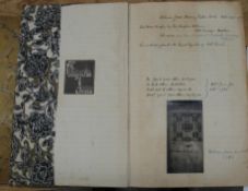 [WEAVING] ms. & photographic copy, by Evenilda Irwin, ca. 1939 of the original ms. 