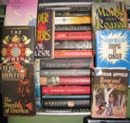 [MODERN FICTION] 1 box of modern fiction. All first printings except 