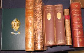 [ART REFERENCE] BLANC (C.) L'Oeuvre Complet de Rembrandt, 2 vols in 1, 8vo, illus. printed on