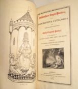 [GRIFFITHS (Acton) compiler:] Bibliotheca Anglo-Poetica; or, A Descriptive Catalogue of a Rare and