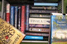 [SIGNED] Quantity of signed modern first edition fiction. (1 box).