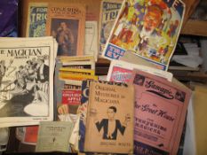 [MAGIC] A collection of late 19th and early 20th century ephemera relating to conjuring and