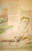 BLAKE (William) Designs for Gray's Poems, reproduced full size in monochrome and colours, intro.