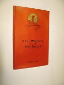 CARTER (Frederick) D. H. Lawrence and the Body Mystical, Limited FIRST EDITION of 75. This is number
