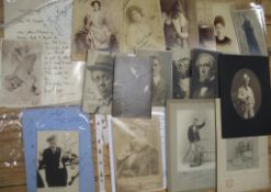 THEATRICAL PHOTOS & EPHEMERA, incl. Evelyn Laye, Charles Spurgeon, W. H. Berry & others (Q).
