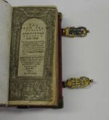 [BIBLE] The New Testament [and] The Whole Book of Psalms, 24mo, unpaginated, with woodcut ornamental