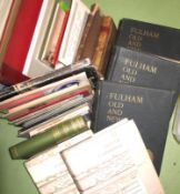 [TOPOGRAPHY] misc. incl. JERRET, Fulham Old & New, 3 vols, covers worn, L., 1900; City of Cambridge,