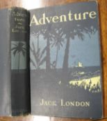 [INSCRIBED COPY] LONDON (Jack) Adventure, 8vo, pictorial cloth by G. H. (a little rubbed),
