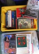 MILITARY, diverse, history, uniforms, etc. (1 box).