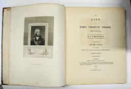 CHURCHILL (T.O.) The Life of Lord Viscount Nelson, Duke of Bronte, &c. Illustrated By Engravings