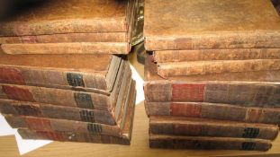 SHAKESPEARE (W.) The Plays,...Notes by Samuel Johnson and George Steevens, 10 vols., 8vo, contemp.