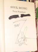 [SIGNED] PRATCHETT (Terry) Soul Music, Signed & doodled to title page, Gollancz, 1st edition,