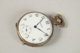 A BRASS NOVELTY WATCH.
