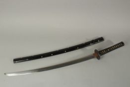 A JAPANESE SWORD KATANA SHINSHINTO PERIOD.