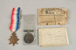 W. JACKSON PTE. 54254 MEDAL WITH BOX and J. MCLEAN PTE. 11698 STAR (2).