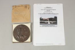 PRIVATE NORRIS BEARCROFT 17433. 1st BATTALION WORCESTERSHIRE REGIMENT who died on 13th February