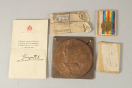 PRIVATE WILLIAM JACKSON 35540. 10th BATTALION DURHAM LIGHT INFANTRY and MACHINE GUN CORPS who died