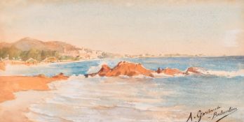 A. Grosclaude-Bodenstein (20th Century), a coastal view, 5.25