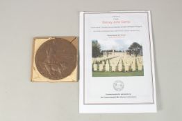 PRIVATE SIDNEY JOHN CAMP G/22158. 6th BATTALION EAST KENT REGIMENT (THE BUFFS) who died on 9th