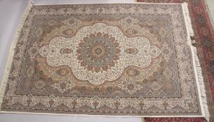 A LARGE 20TH CENTURY IRANIAN CARPET.