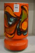 A Poole pottery Delphis vase.