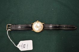 Gentleman's Roamer 14ct gold wristwatch.