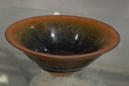 A Chinese hare's fur bowl.