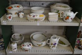 A quantity of Royal Worcester Evesham china.
