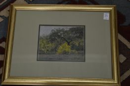 Vladmir Sosnovsky, a view over Odessa, oil on card and another by the same hand.