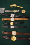 Various watches to include a gentleman's Avia wristwatch.