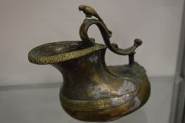 A classical design bronze ewer.