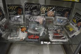 James Bond 007 collectors cars with original packaging.