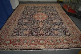 A good large Kirman, 396cm x 300cm.