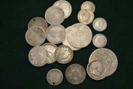 Early silver and other coins.