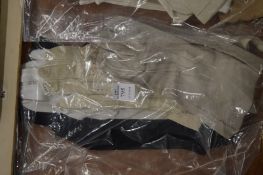 Five pairs of ladies leather gloves.
