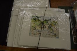 L H MacDonald Buchanan, group of 27 unframed watercolours depicting Mediterranean landscapes.