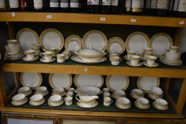 A comprehensive Royal Doulton Woodside dinner service.