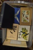 Ornithology, a quantity to include world wide birds, Audobon reproduction in colour and other