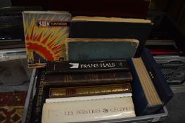 A quantity of non fiction books.