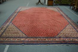 A good large Persian design carpet, 450cm x 365cm.