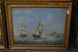 Max Parsons, Fort Rouge, oil on board.