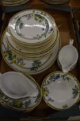 A quantity of Royal Worcester Rio dinnerware.
