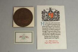 Corporal Albert Luke Carey 78457, Royal Army Medical Corps who died on 8th October 1918, aged 29,