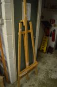 An artists easel.