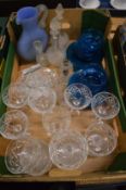 Various glassware.