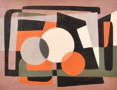 20th Century, an untitled abstract composition, oil on canvas, 14