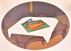 Patrick Caulfield (1936-2005), 'Two Whiting', screenprint, signed in pencil and numbered 52/100,