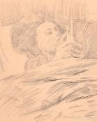 Martin Mackeown (b. 1931), a pair of pencil head studies each around 6